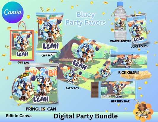 Bluey Digital Favor Bundle