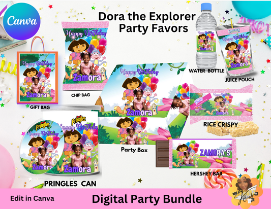 Dora Digital Favor Bundle