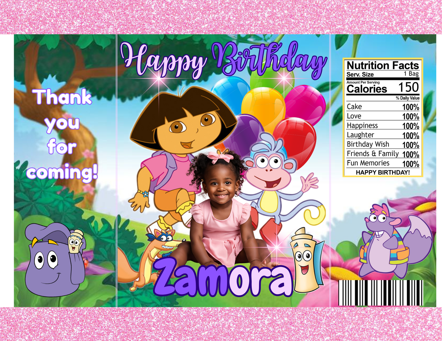 Dora Party Package