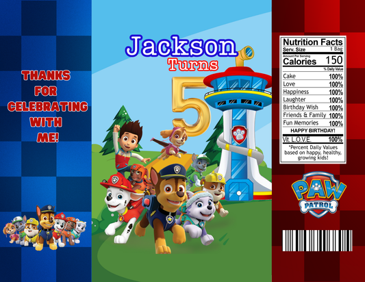 Paw Patrol Party Package