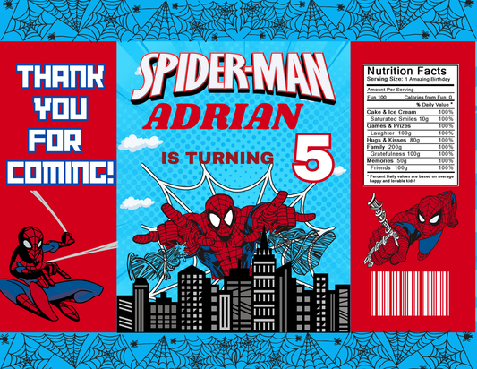 Spiderman Party Package