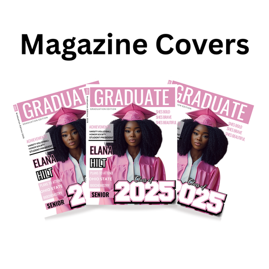 Graduation Magazine Cover/Activity Book