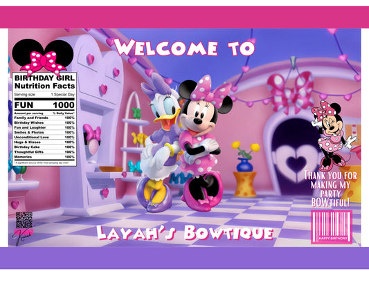 Minnie's Bowtique Party Package